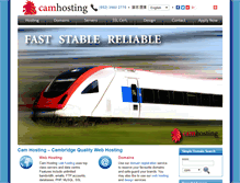 Tablet Screenshot of camhosting.com.hk